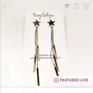 Mary Kathryn Shooting Star earrings